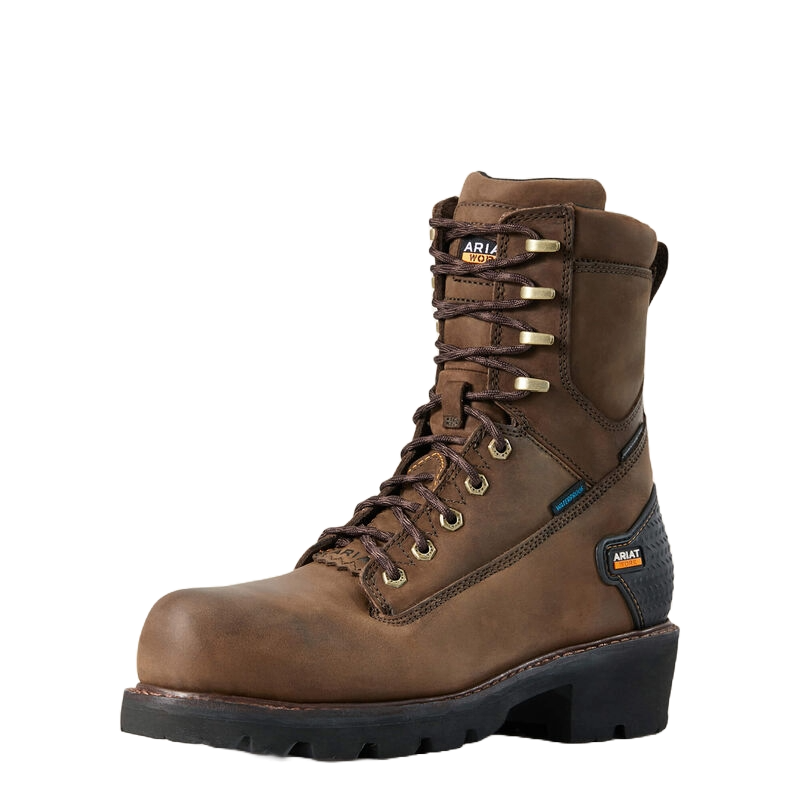 Ariat Powerline 8" Waterproof Composite Toe Work Boot from GME Supply